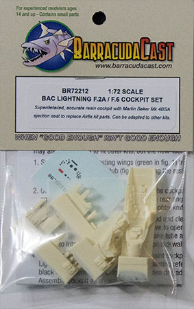 Lightning F.2A/F.6 Cockpit Set