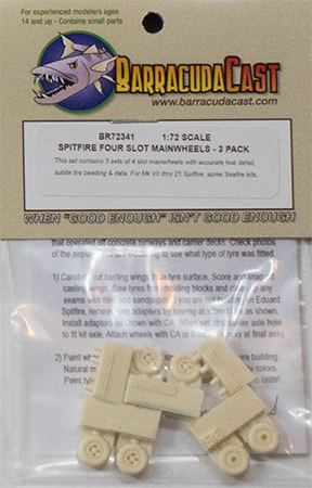 Spitfire Four-Slot Wheels