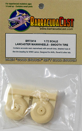 Lancaster Resin Main Wheels Smooth Tread Set