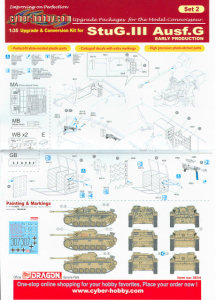 Upgrade and Conversion Kit for StuG III Ausf. G Early Production