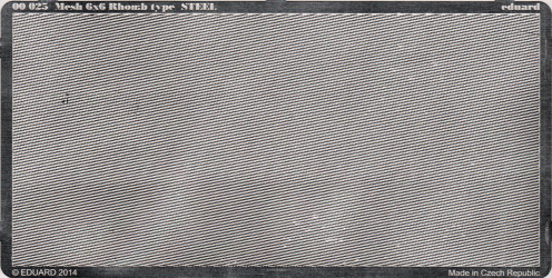 Mesh 6x6 Rhomb Type Steel 