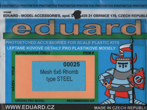 Mesh 6x6 Rhomb Type Steel