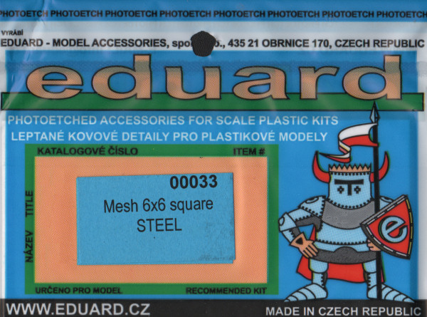 Mesh 6x6 Square Steel