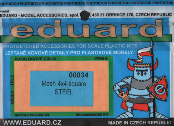 Mesh 4x4 Square Steel