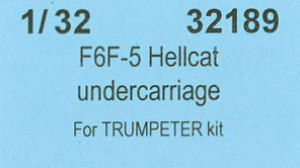 F6F-5 Hellcat Undercarriage Detail