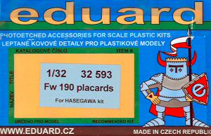 Fw 190 Placards