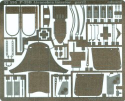 P-39D Airacobra Interior Detail