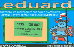 Humber Scout Car Mk.I Interior Detail