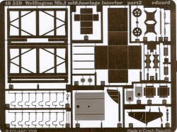 Wellington Mk.I Mid-Fuselage Interior Detail
