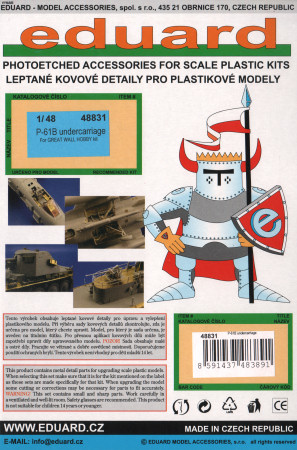 P-61B Undercarriage Set