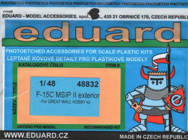 F-15C MSIP II Exterior Detail Set