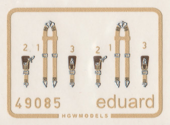 Luftwaffe WWII Bomber Seatbelts Set