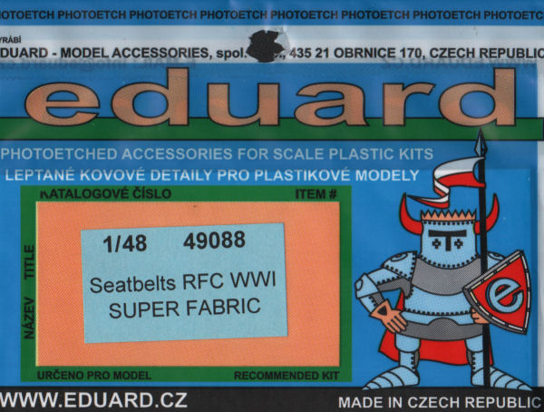 RFC WWI Seatbelts Set