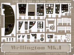 Wellington Mk.I Cockpit Interior Detail