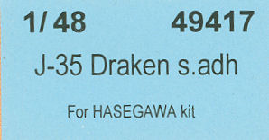 J-35 Draken Detail
