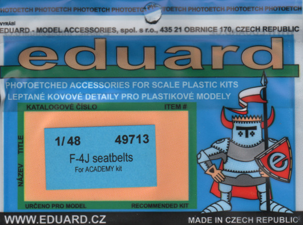 F-4J Seatbelts Set