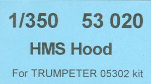 HMS Hood Detail