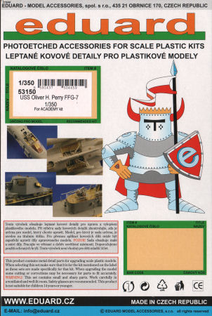 USS Oliver H. Perry FFG 7 Detail Set