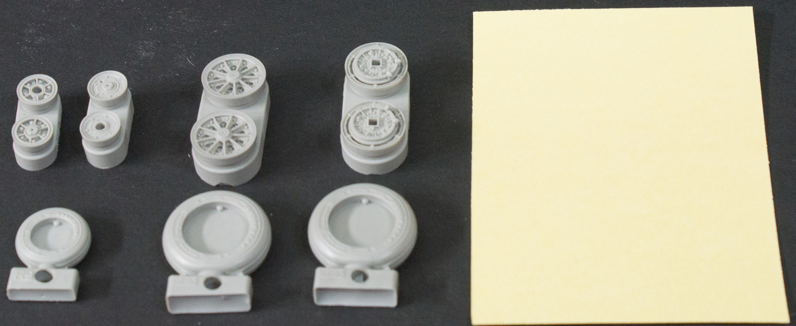 Eduard Brassin 632046 1/32 F-104 Undercarriage Wheels Late Set First Look