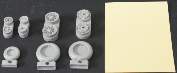 F-104 Undercarriage Wheels Late Set
