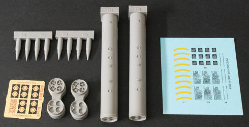LAU-10/A Zuni Rocket Pod Set