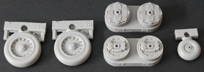 Mirage IIIC Wheels Set