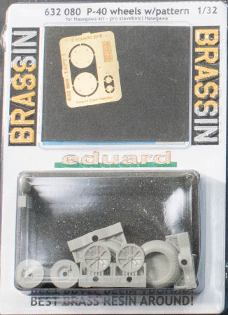 P-40 Wheels w/Pattern Set