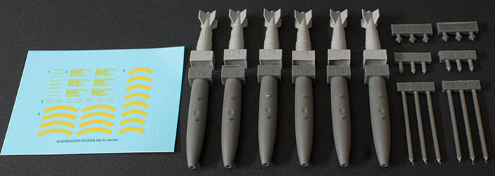 Mk.82 (slick) Bombs Set