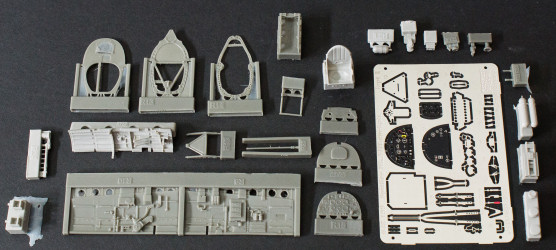 Spitfire Mk.VIII Cockpit Set