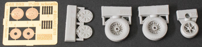 P-39 Late Wheels Set