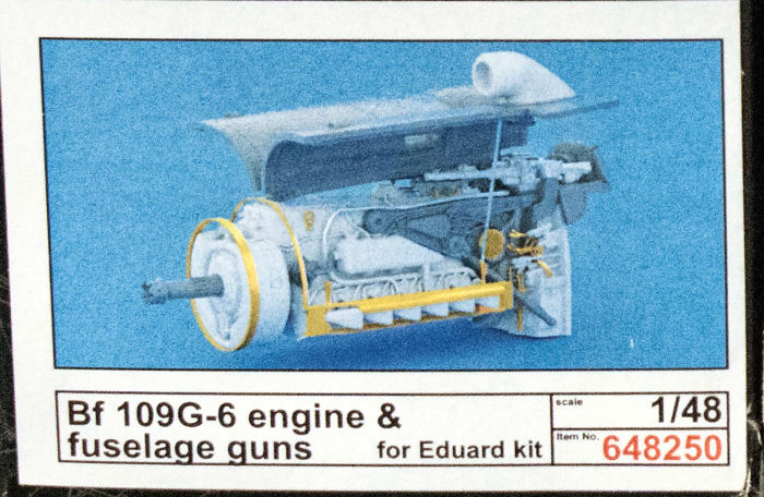 Bf 109G-6 Engine and Fuselage Guns Set