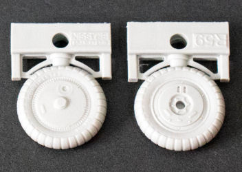 Bf 109G Wheels Set