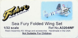 Sea Fury Wing Fold Set