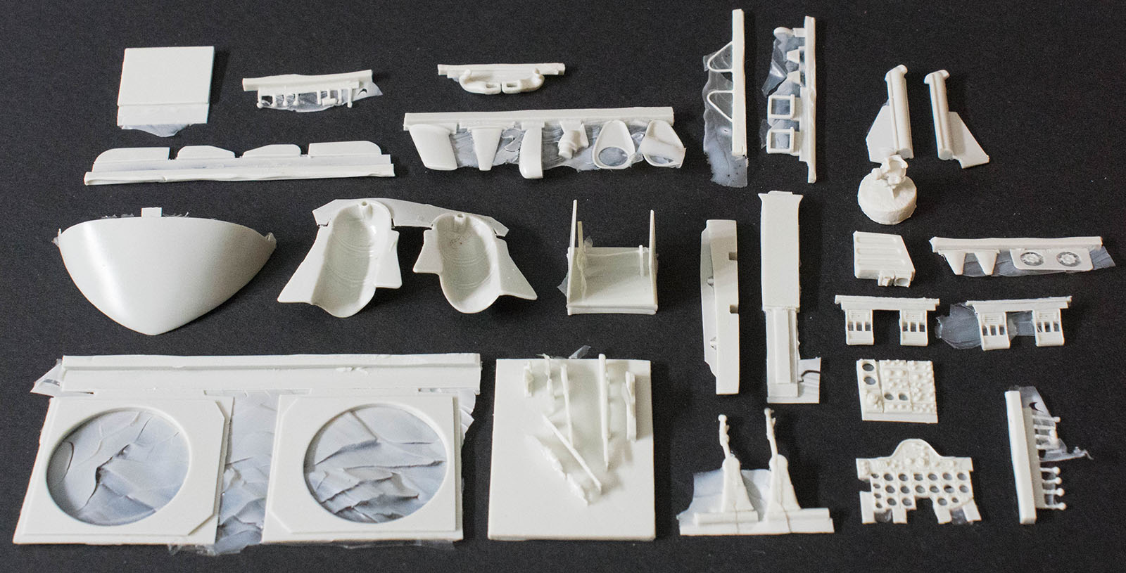 Fisher Model and Pattern 3240 1/32 A-1E Skyraider Conversion Parts Image 04