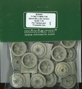 T-72B, T-72BM, T-90 Wheel Sets, Late Version