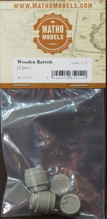 Wooden Barrel Set Set