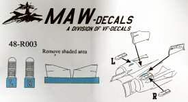F/A-18C/D Dual Chaff Buckets