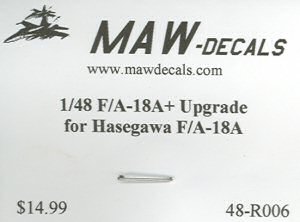 F/A-18A+ Upgrade