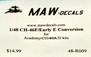 CH-46F/Early E Conversion