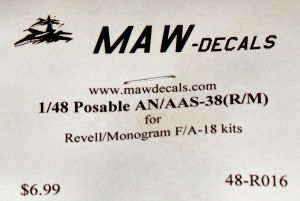 F/A-18 Posable AN/AAS-38