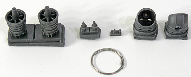 Mi-24 Exhaust Pipes Set