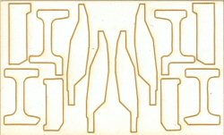 F-16A/B/C/D Fuselage Reinforcement Plates