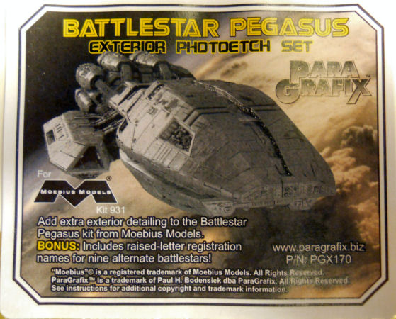 Battlestar Pegasus Exterior Detail Set