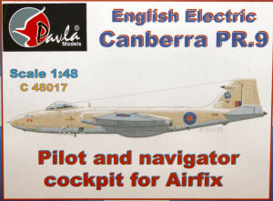 Canberra PR.9 Cockpit Set