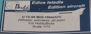 MiG-15bis/UTI Wheels, Speed Brakes, Tail Pipe