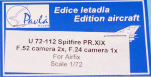 Spitfire PR.XIX Camera Set