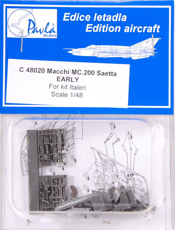 Mc.200 Saetta Cockpit Set