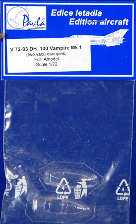 DH. 100 Vampire Mk.1 Canopy Revision