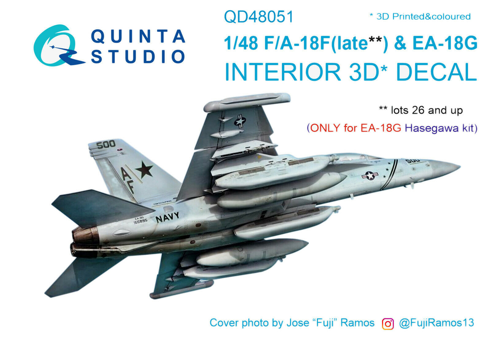 F/A-18F EA-18G Interior 3D Decal Set