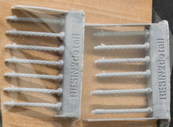 B-17 Machine Gun Barrel Set